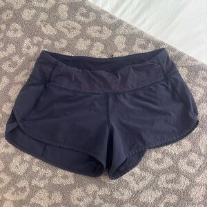 Women's Navy Lululemon Shorts